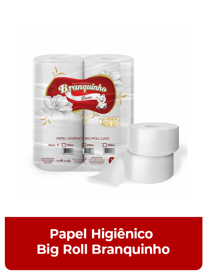 Papel Higiênico Big Roll Branquinho